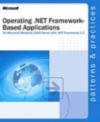 Enlarge image Cover: Operating .NET Framework-based Applications - Microsoft Press