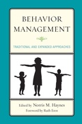 Cover: Behavior Management - University Press of America