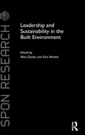 Cover: Leadership and Sustainability in the Built Environment - Routledge