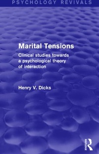 Bild vergrößern Bild: Marital Tensions (Psychology Revivals) - Routledge