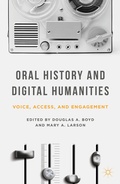 Cover: Oral History and Digital Humanities - Palgrave MacMillan