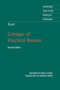 Cover: Kant: Critique of Practical Reason - Cambridge University Press