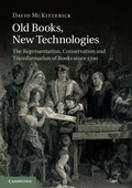 Cover: Old Books, New Technologies - Cambridge University Press