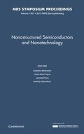 Cover: Nanostructured Semiconductors and Nanotechnology: Volume 1551 - Materials Research Society