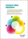 Cover: Contact After Adoption - British Association for Adoption and Fostering (BAAF)