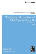 Cover: Sociological Studies of Children and Youth - Emerald Group Publishing Limited