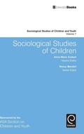 Cover: Sociological Studies of Children - Emerald Group Publishing Limited