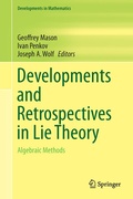 Cover: Developments and Retrospectives in Lie Theory - Springer