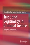 Cover: Trust and Legitimacy in Criminal Justice - Springer