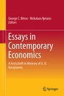 Cover: Essays in Contemporary Economics - Springer