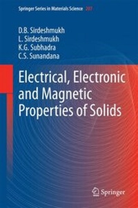 Abbildung von: Electrical, Electronic and Magnetic Properties of Solids - Springer