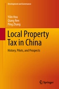 Cover: The Property Tax in China - Springer