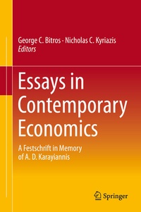 Enlarge image Cover: Essays in Contemporary Economics - Springer