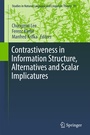 Cover: Contrastiveness in Information Structure, Alternatives and Scalar Implicatures - Springer