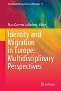 Cover: Identity and Migration in Europe: Multidisciplinary Perspectives - Springer