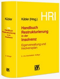 Abbildung von: HRI - Handbuch Restrukturierung in der Insolvenz - RWS