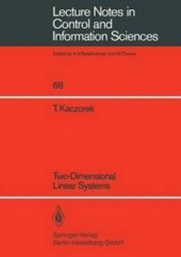 Enlarge image Cover: Two-Dimensional Linear Systems - Springer