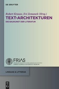 Cover: Text-Architekturen - De Gruyter