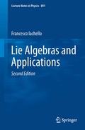 Cover: Lie Algebras and Applications - Springer