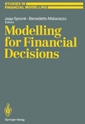 Cover: Modelling for Financial Decisions - Springer
