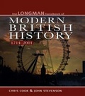 Cover: Longman Handbook to Modern British History 1714 - 2001 - Routledge