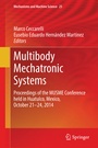 Cover: Multibody Mechatronic Systems - Springer