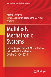 Enlarge image Cover: Multibody Mechatronic Systems - Springer