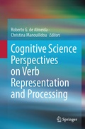 Cover: Cognitive Science Perspectives on Verb Representation and Processing - Springer