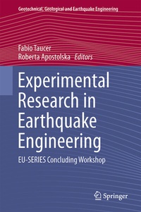Abbildung von: Experimental Research in Earthquake Engineering - Springer