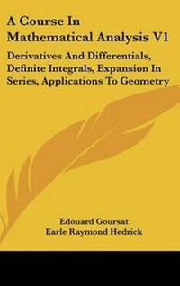Abbildung von: A Course In Mathematical Analysis V1 - Kessinger Publishing
