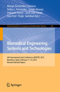 Abbildung von: Biomedical Engineering Systems and Technologies - Springer