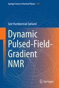 Cover: Dynamic Pulsed-Field-Gradient NMR - Springer