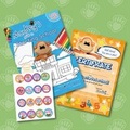 Cover: Monkey's Guide to Starting School Activity Guide - AhHa Publications Ltd
