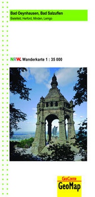 Abbildung von: Bad Oeynhausen, Bad Salzuflen Wanderkarte 1:35 000 - GeoMap