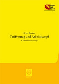 Abbildung von: Tarifvertragsrecht und Arbeitskampf - Berliner Wissenschafts-Verlag