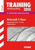 Cover: Training Abschlusspr&uuml;fung Hauptschule Niedersachsen - Mathematik 9. Klasse L&ouml;sungen - Stark Verlag GmbH