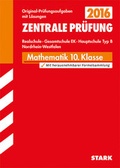 Cover: Zentrale Pr&uuml;fung Realschule/Hauptschule Typ B NRW - Mathematik - Stark Verlag GmbH