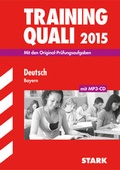 Cover: Training Quali Bayern - Deutsch A4 + CD - Stark Verlag GmbH