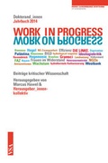 Cover: WORK IN PROGRESS. WORK ON PROGRESS. - VSA