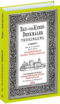 Cover: Die WEIMAR Stadt und Landorte 1893. Bau- und Kunstdenkm&auml;ler Th&uuml;ringens. - Verlag Rockstuhl
