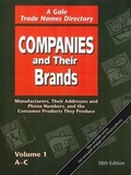 Cover: Companies & Their Brands - Cengage Gale