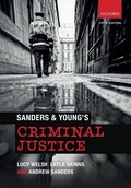 Cover: Sanders & Young's Criminal Justice - Oxford University Press