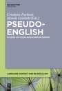 Cover: Pseudo-English - De Gruyter Mouton