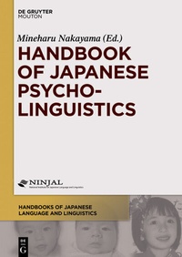 Abbildung von: Handbook of Japanese Psycholinguistics - De Gruyter Mouton