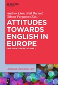 Cover: Attitudes towards English in Europe - De Gruyter Mouton