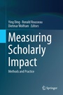 Cover: Measuring Scholarly Impact - Springer