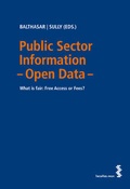 Cover: Public Sector Information - Open Data - Facultas