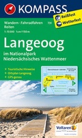 Cover: Langeoog im Nationalpark Nieders&auml;chsisches Wattenmeer - KOMPASS-Karten