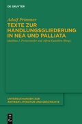 Cover: Texte zur Handlungsgliederung in Nea und Palliata - De Gruyter