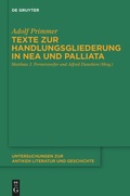 Cover: Texte zur Handlungsgliederung in Nea und Palliata - De Gruyter